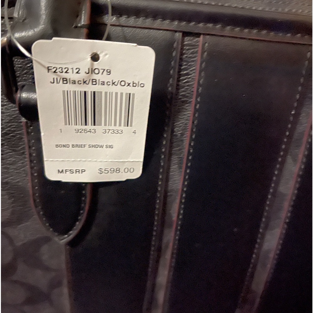 Very nice Coach briefcase new never used! In mint condition!